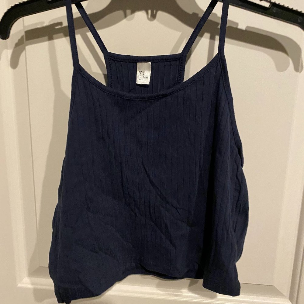 SheIn Women's Summer Basic Sexy Strappy Sleeveless Racerback Crop Top